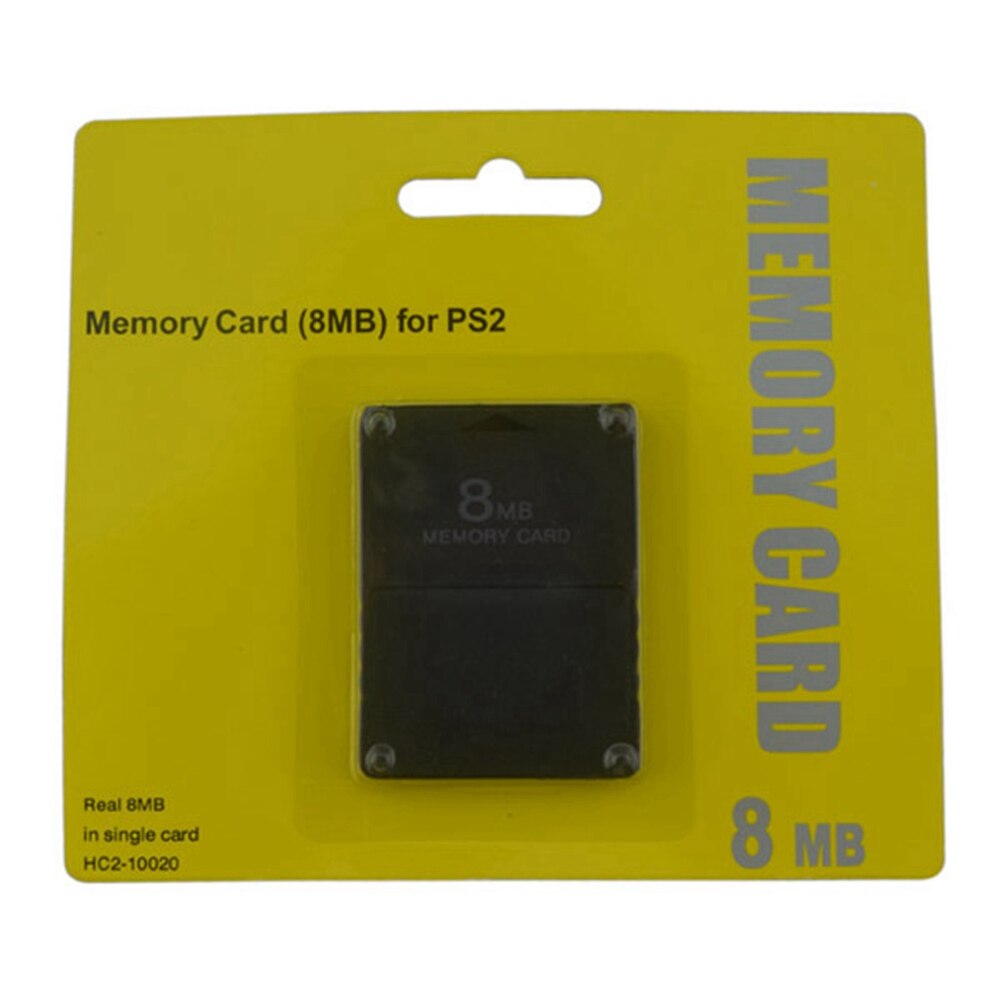 10pcs 8MB 16MB 32MB 64MB 128MB Memory Card for Sony Playstation 2 for PS2: 8MB