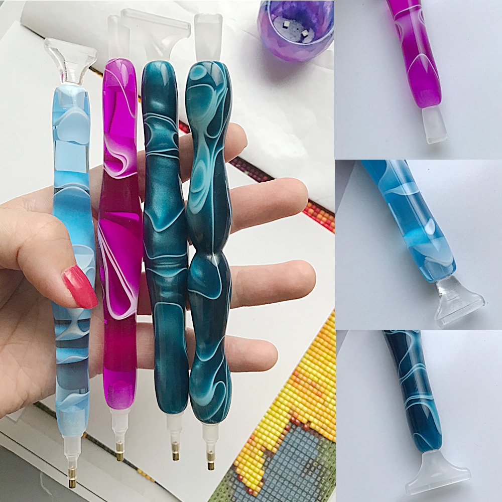 Diamond Painting Tools Handmade Point Drills Pen for 5D Painting with Diamonds Accessories