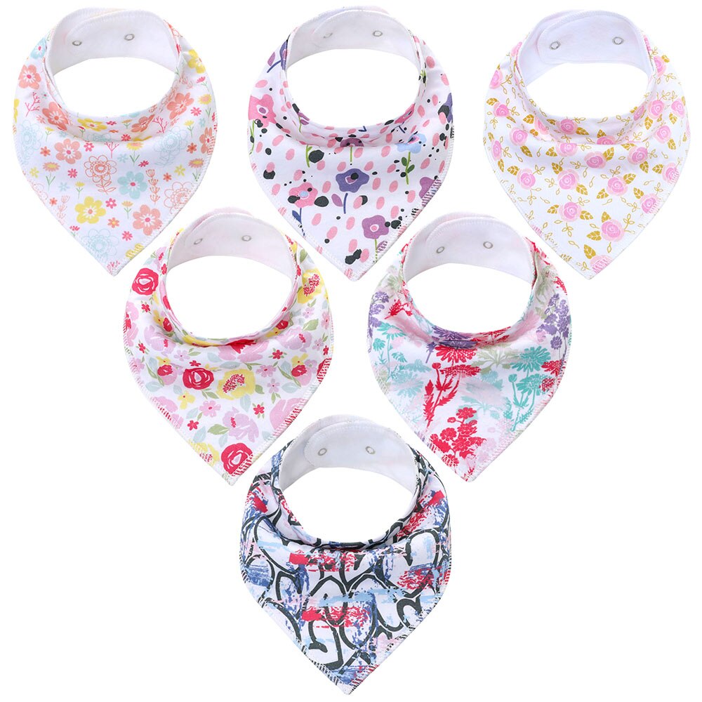 100% organische Baumwolle Baby Lätzchen Neugeborenen Baby Bandana Lätzchen Für Zahnen & Fütterung Unisex Lätzchen Sets Für Mädchen & Jungen: 620