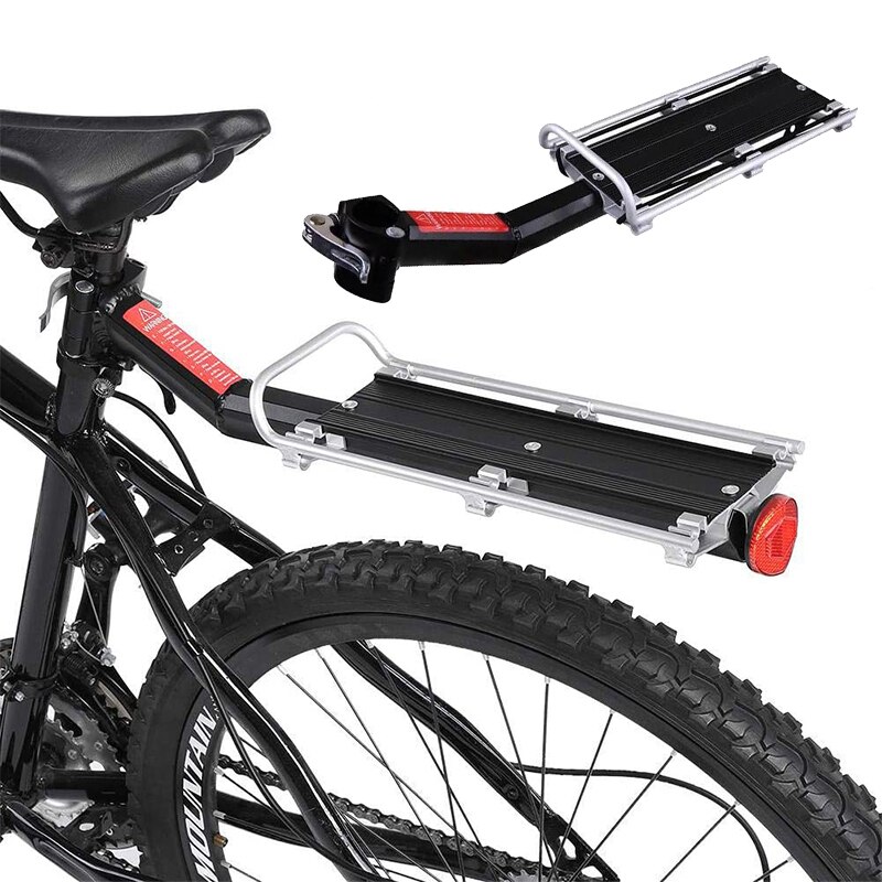 Fiets Bagagedrager 30Kg Mountainbike Cargo Rack Mtb Achter Plank Fietsen Zadelpen Bag Holder Stand
