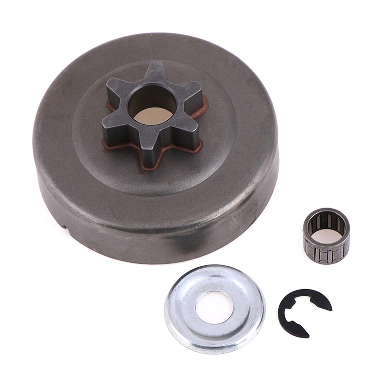 3/8 6T embrague tambor piñón lavadora E-Clip Kit para motosierra STIHL 017 018 021 023 025 MS170 MS180 MS210 MS230 MS250 1123