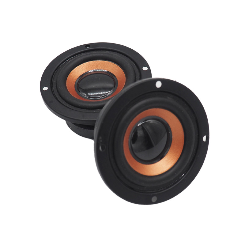 2 unids/lote 63mm 4 ohm 5W altavoces Subwoofer 45 núcleos altavoz de graves redondo magnético DIY Mini Altavoz Bluetooth portátil