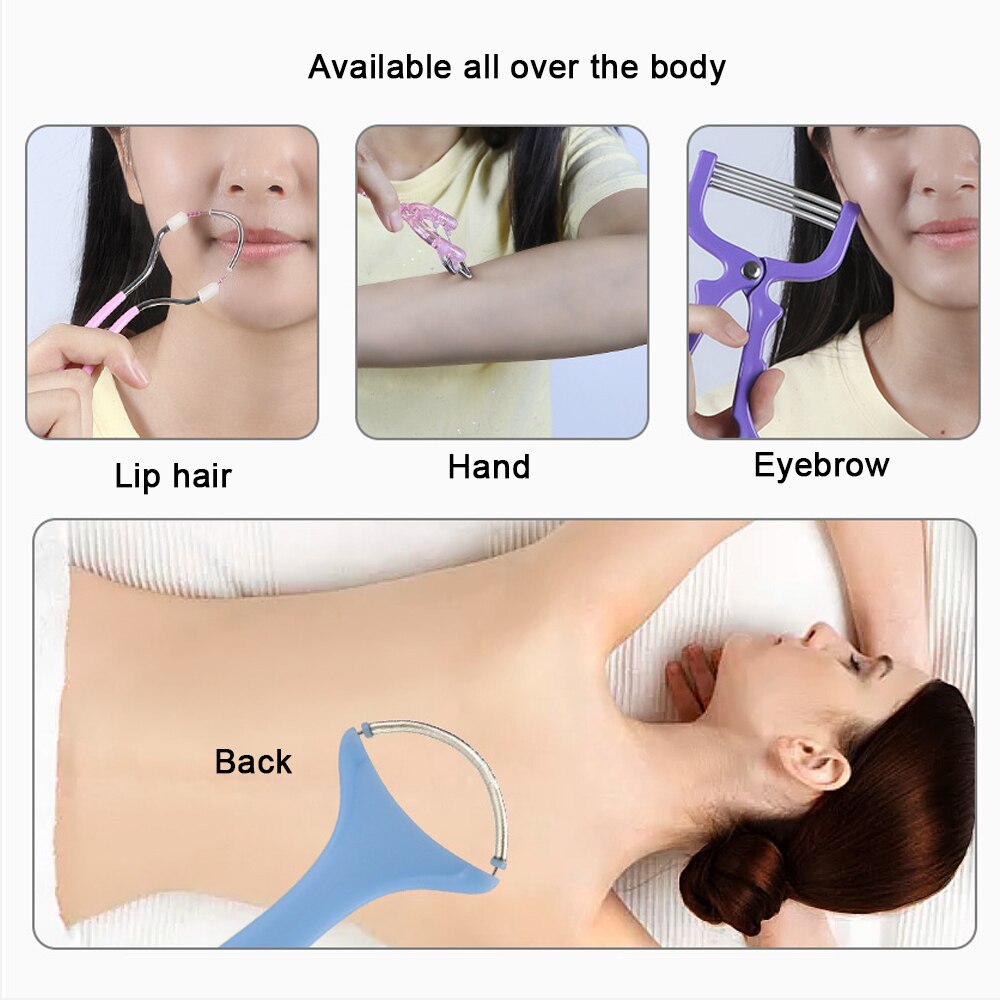 Gezicht Epilator Tweezerman Gladde Afwerking Facial Hair Remover Vrouwen-Ontharing Tool Voor Wangen, Lippen, hals Ontharing
