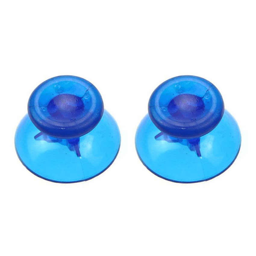 JCD 2 peças 3D analógico polegar vara cogumelo joystick tampa capa para controlador Xbox 360: CÉU AZUL