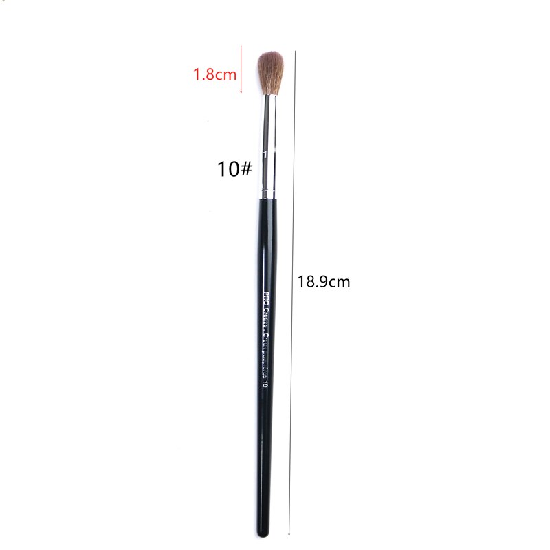 10 # Professionele Oogschaduw Vouw Make-Up Kwasten Soft Geitenhaar Synthetische Oogschaduw Blending Make-Up Kwast Cosmetische Tool: Default Title