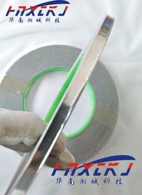 Lámina de cobre conductora ITO de 10mm de ancho x 50m de largo (para cableado conductor de doble cara): type 2