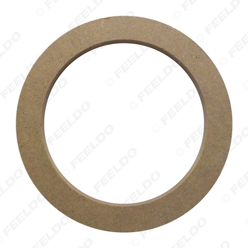 Feeldo 1 par 6.5 " universal bilstereo högtalare spacer träringar fäste hållare adapter för bil buss lastbil  #hq5606