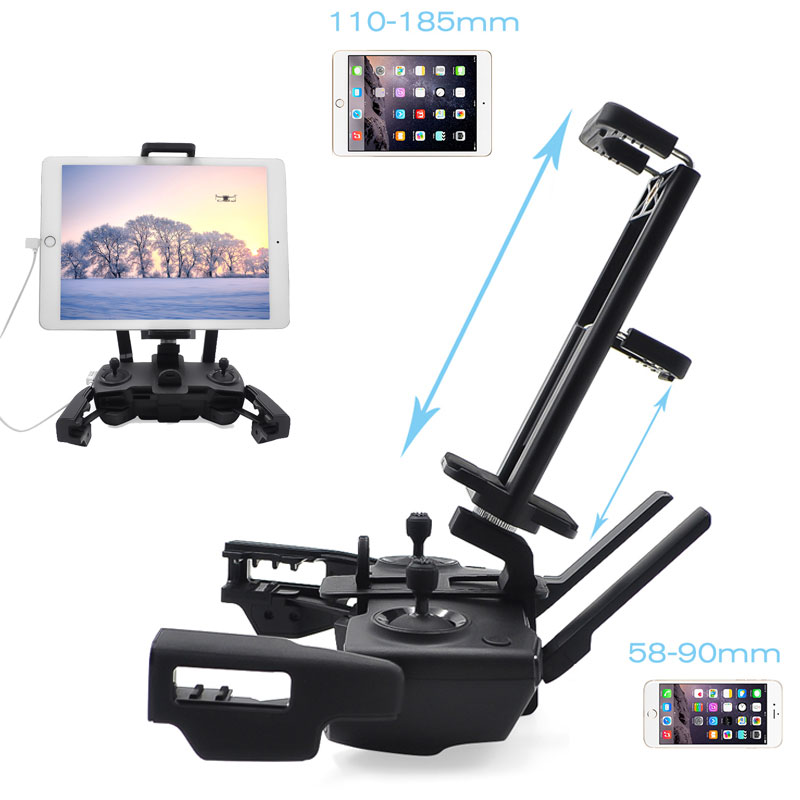 Voor Dji Mavic Mini Tablet Houder 2 In 1 Folding Stand Mount Mavic Mini Drone Afstandsbediening Beugel Accessoires Voor ipad Iphone
