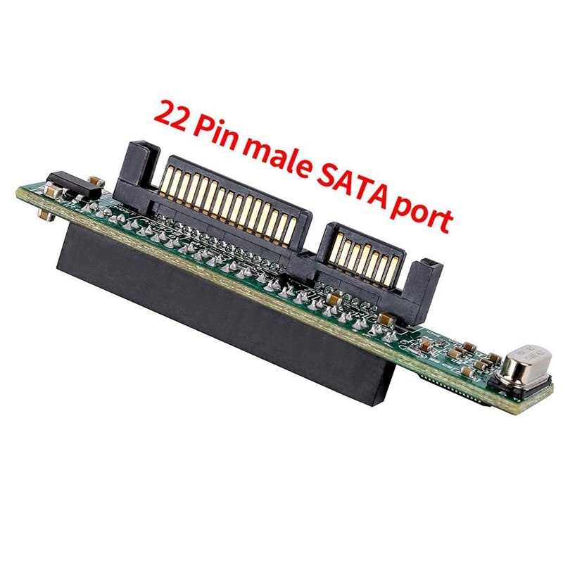 2.5 Inch Ide Naar Sata Adapter, converteren Laptop 44 Pin Male Ide Pata Hdd Harde Schijf Ssd Een Seriële Ata Poort
