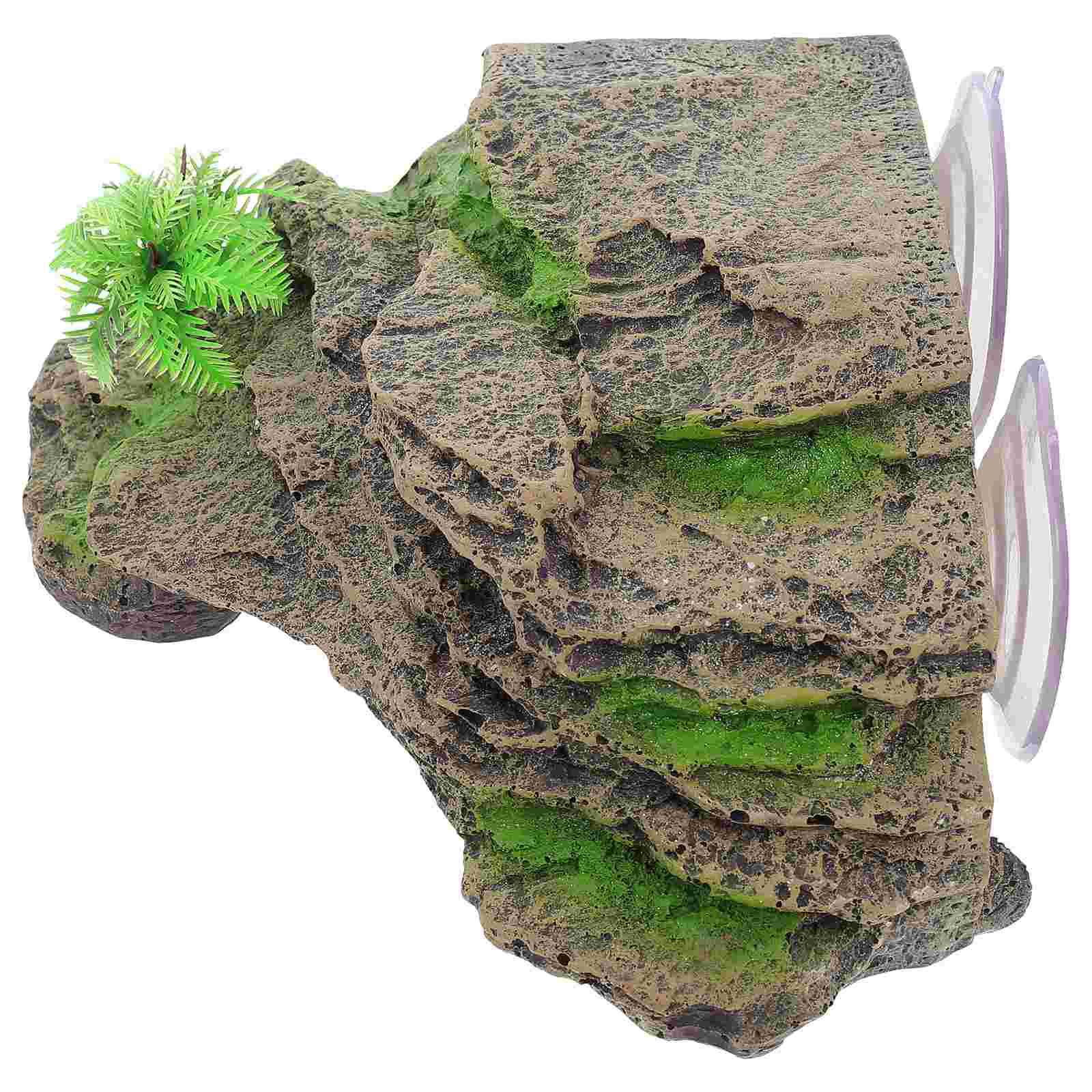 Hars Aquarium Decor Koesteren Platform Voor Schildpad Reptielen Supply Reptielen Rest Platform: Default Title