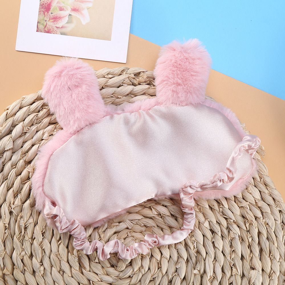 Masque pour dormir, bandeau en peluche doux, Panda, ombrage, lunettes de sommeil en coton, aide à détendre, patch oculaire, dessin animé