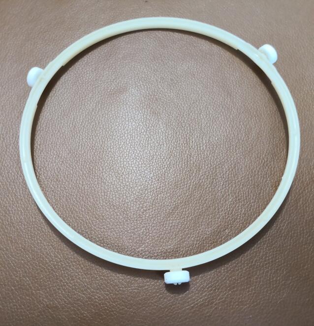 Magnetron onderdelen glazen steun witte rolring 176mm diameter