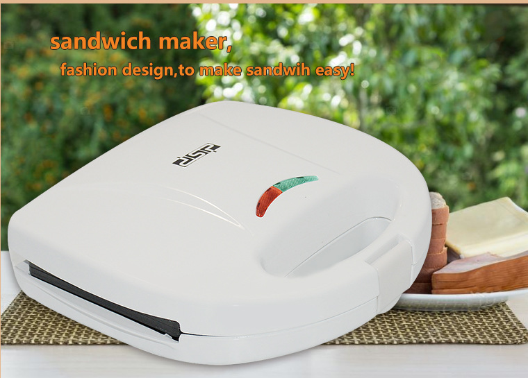 Household Breakfast Bread Toasters Mini Electric Automatic Sandwich Maker Non-Stick EU Plug 750W 220V