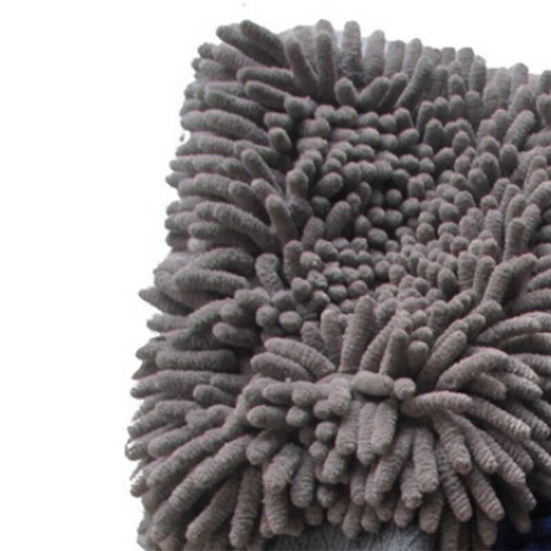 Guantes para limpieza de coche Chenille herramienta de Lavado de ventanas de microfibra guante para lavado de coche accesorios de coche