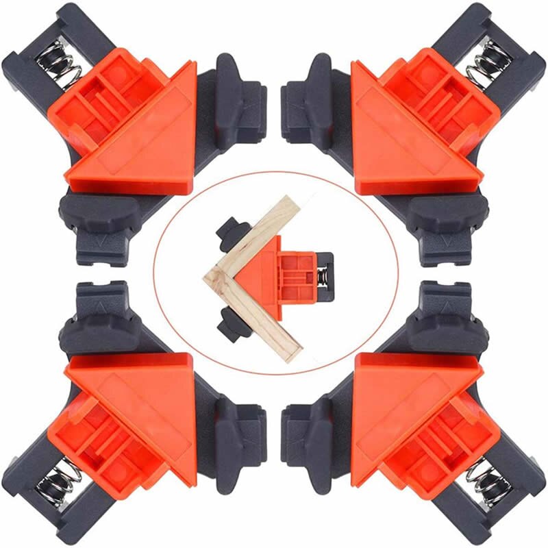 Carpenter Rechte Hoek Klem Meerdere Hoeken Houtbewerking Klem Haakse Bevestiging Clips Klem Hoek Gadgets Gereedschap