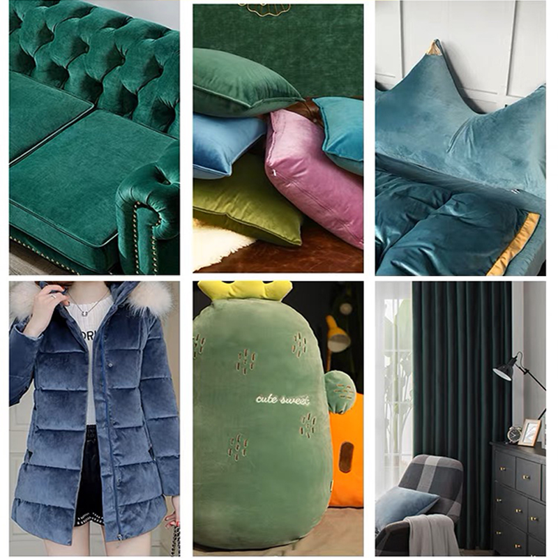 1/3/5M 14 colores tela de terciopelo DIY para coser ropa textil para el hogar funda de almohada sofá cortina decoración fondo terciopelo