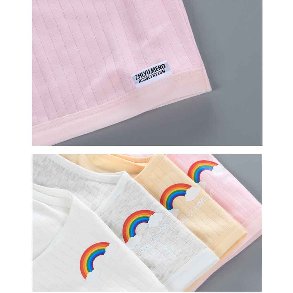 Girls Bra Cotton Tops Sports Bras Without Bones School Students Underwear Teens Crop Top 12 Years Old Clothes For Teenagers