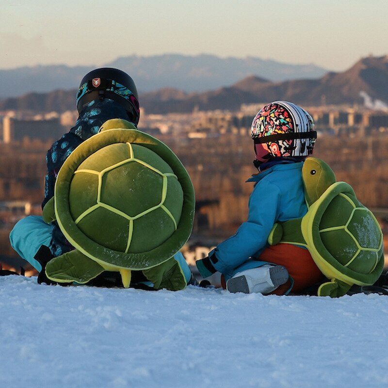 Beskyttelsesudstyr til skiløb skøjteløb snowboarding udendørs vintersport sød skildpaddeskildpaddepude