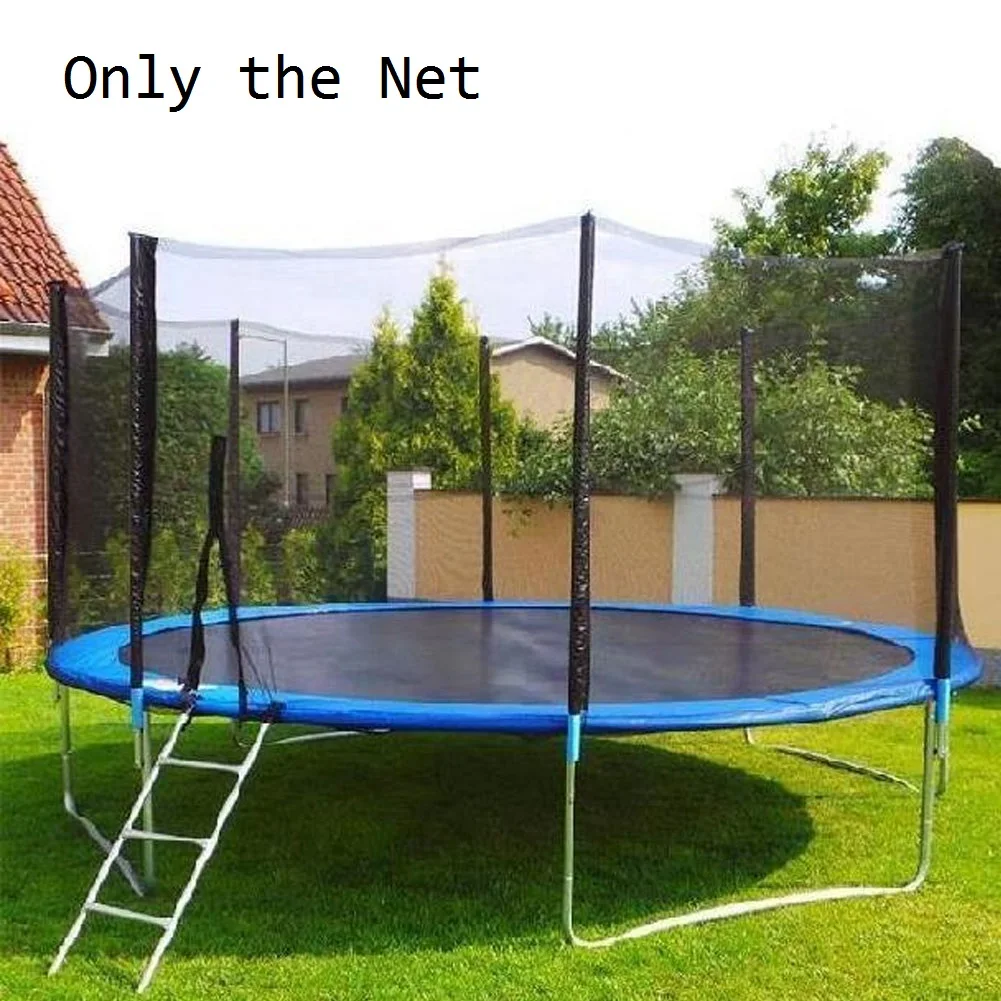 4-8ft Outdoor Trampoline Beschermende Net Voor Kids Kinderen Anti-Fall Nylon Trampoline Springen Pad Vangnet Bescherming Guard