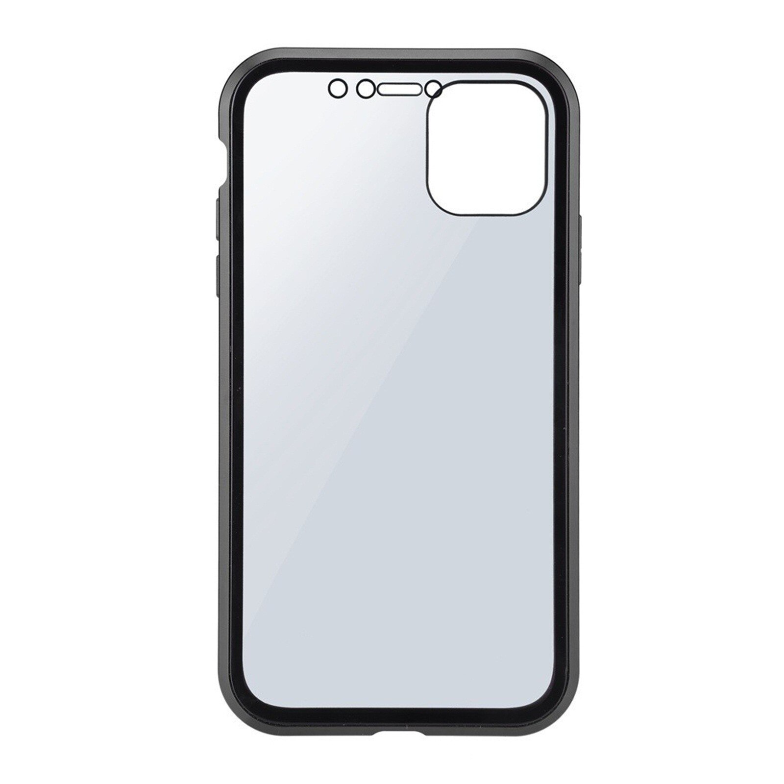 360 ° magnetische adsorption, blickdichter sichtschutz, doppelte schutzhülle für iphone 12/12 pro