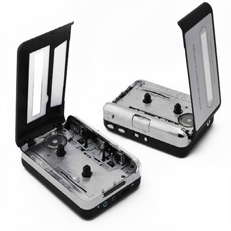 USB reproductor de Cassette cinta a MP3 convertidor adaptador de captura de reproductor de Audio cinta estéreo USB grabadora de Cassette y reproductor