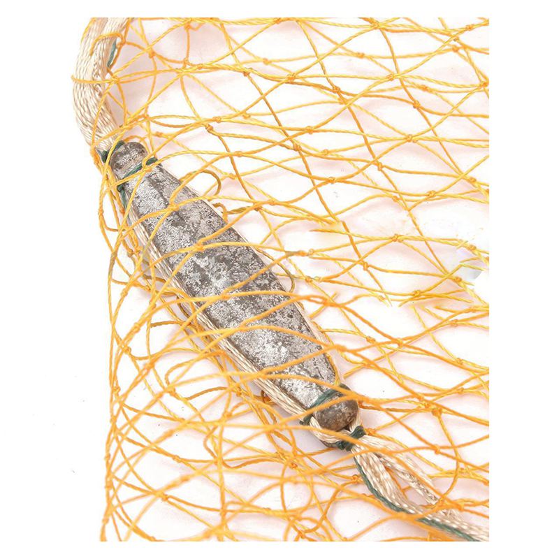 2.2 x 2.2m Nylon Monofilament Fish Gill Net for Hand Casting Fishing Tackle