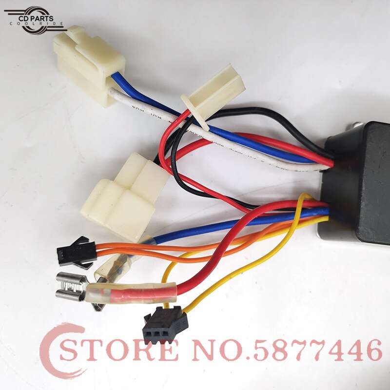 Contrôleur de moteur à brosse YK19F 12/24V 15A, pour petit Scooter électrique de surfeur, Type fermé, Mini dispositif de contrôle de moteur de petite puissance