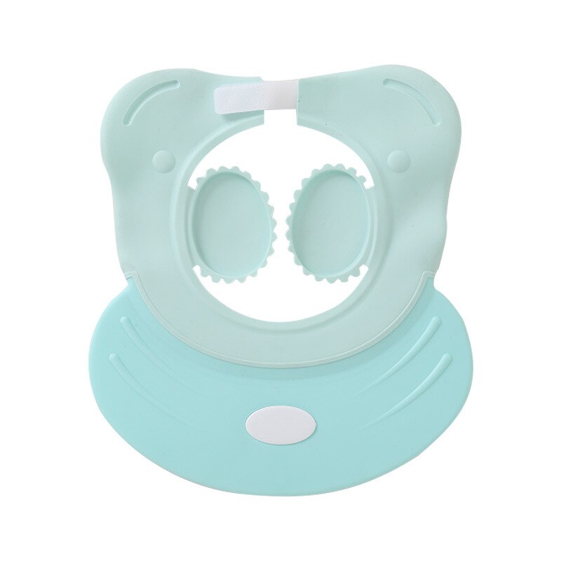 7 Colors Infant Shower Cap Visor Protective Shower Products Cap Wide Brim Ear Cover Adjustable Bath Time Safety Hat