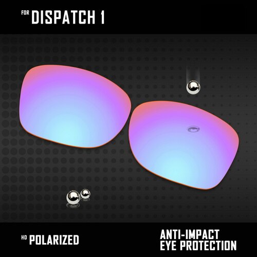OOWLIT Lenti di Ricambio Per Oakley Spedizione 1 OO9090 Occhiali Da Sole Polarizzati-Multi Colori: HD Trail