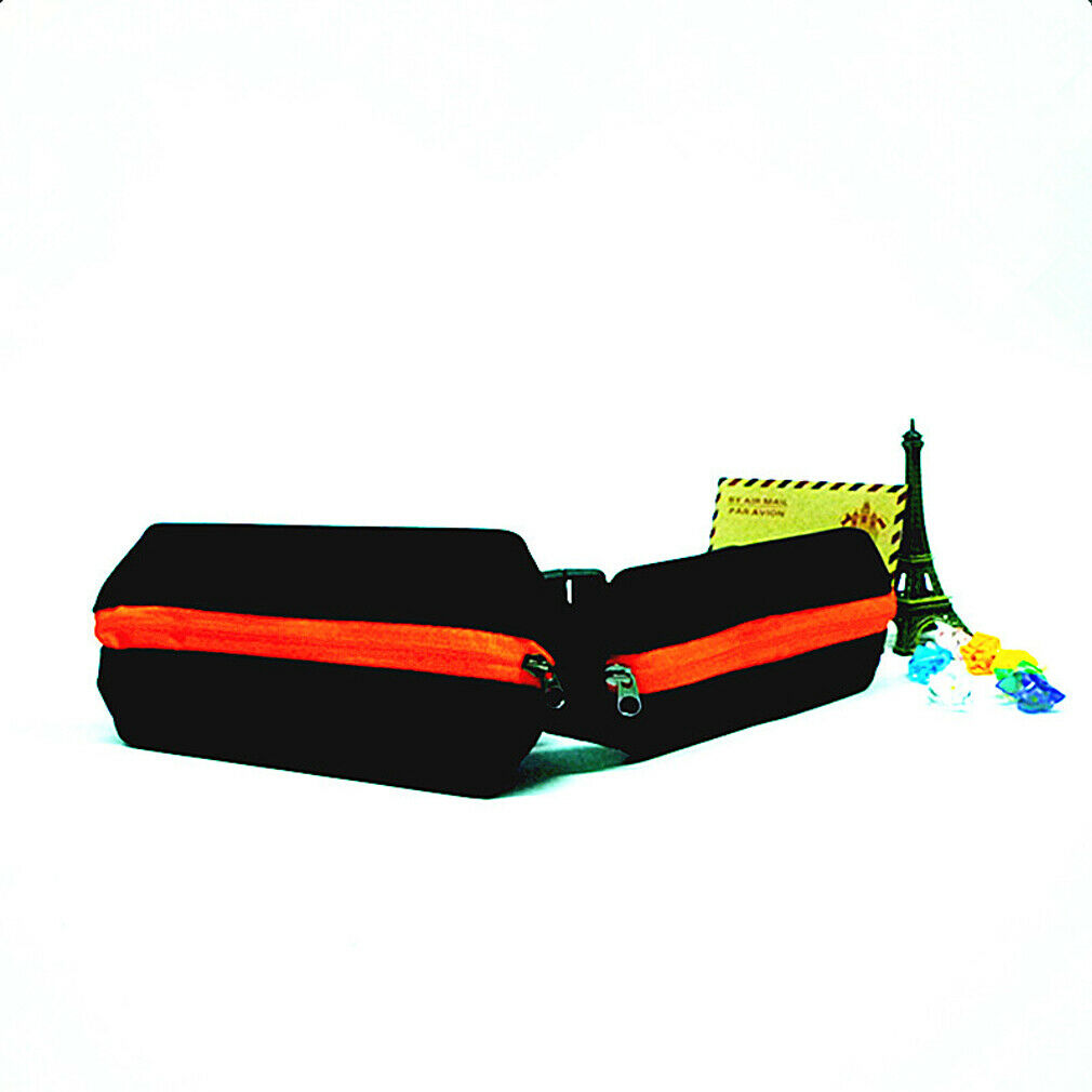 Unisex Men Women Runner Waist Belt Bag Pack Pouch Bum Sport Fitness Jogging Universal Dual Pocket: C