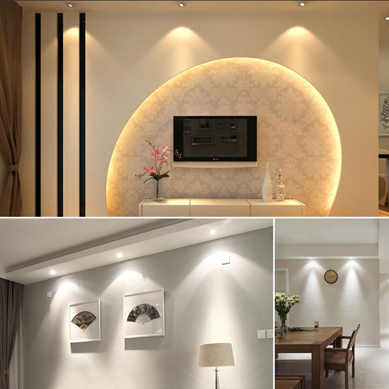 1Pcs LED Spotlight Bulb GU10 MR16 E27 5W 7W 9W LED Bulb lamp 220V 48LED 60LED 80LED Kitchen Corridor Stairs Balcony lighting