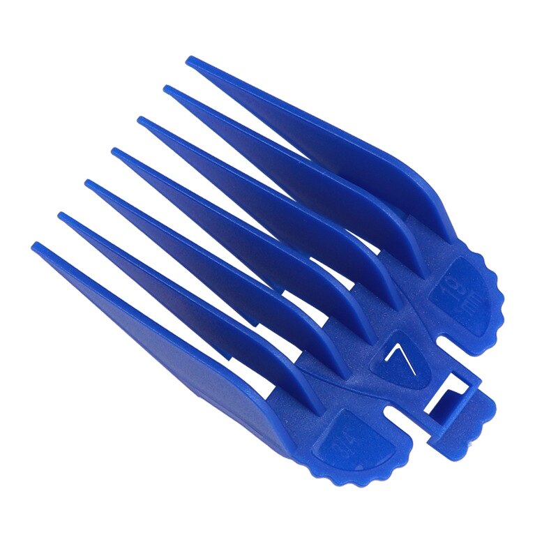 Guía de corte de Peine de límite , peines de guía de corte, conjunto de 1,5/3/4.5/6/10/13/19/25mm para cortadora de pelo WAHL, 8 Uds.