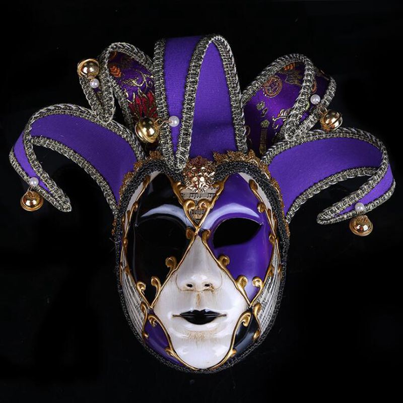 Venetian Masquerade Mask Phantom of The Opera Halloween Clown Mask Party Event Show Ball Supplies Decoration