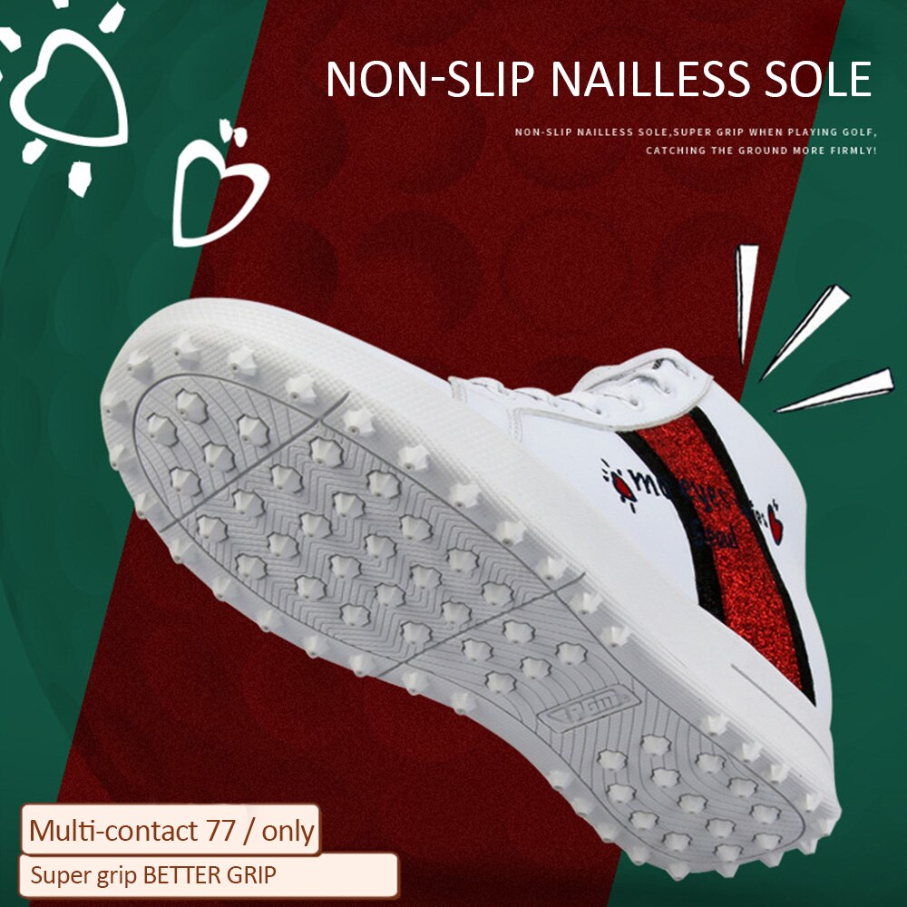 PGM Golf Shoes Women's High Upper Inside Height Increasing Shoes Waterproof Shoes Breathable Ladies Golf Shoes Item