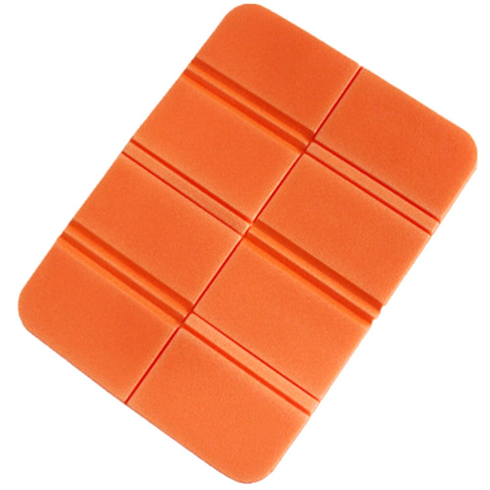 Opvouwbare Outdoor Picknick Zitten Mat Seat Pad Familie Mat Voor Strand Camping Wandelen Whshopping: Oranje