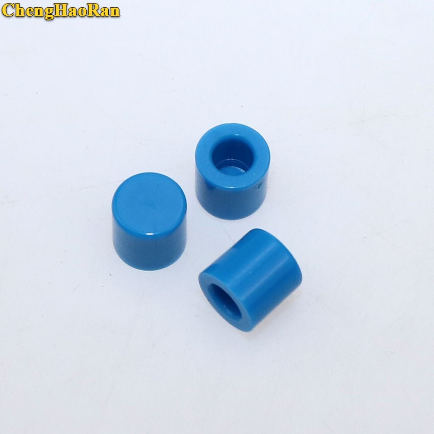 ChengHaoRan 100PCS A56 Tactile Button Caps Plastic Cap Hat for 6*6mm 6x6mm Micro Tact Switch For Arduino: Blue
