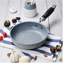 Frying Pan 28cm Wok Pan Non-stick Pan Home Skillet Cauldron Induction Cooker Frying Pans Pancake Pan Kitchen Supplies