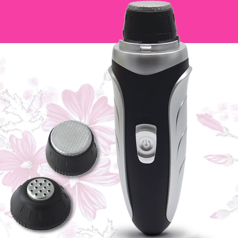 Eu-stekker elektrische voet eeltverwijderaar voetverzorgingstool dode huid eeltverwijdering hiel pedicure 3pc rollenkop slijpmachine