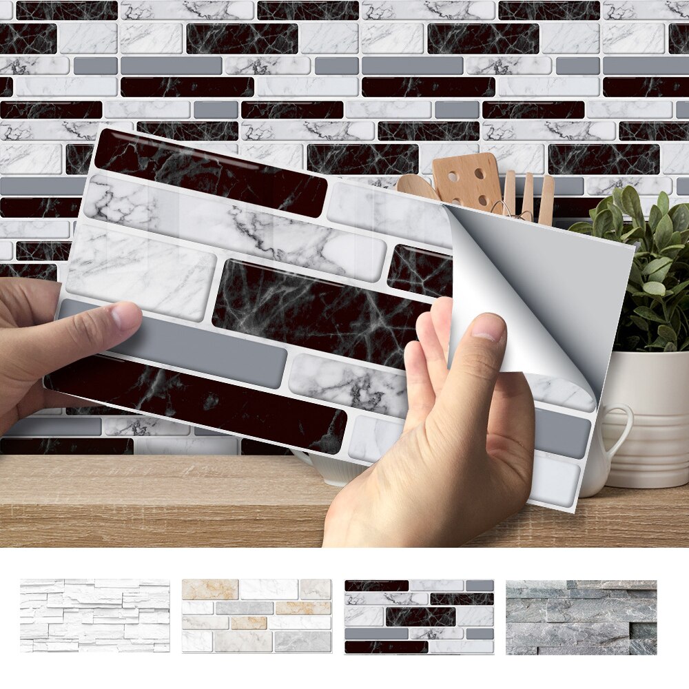 3D Brick Wall Stickers Wallpaper Decor Foam Waterproof Wall Covering Wallpaper For Kids Living Room DIY Background