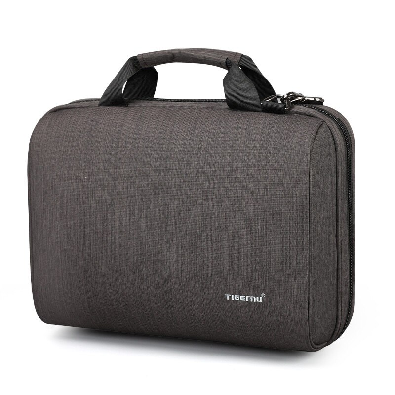 Tigernu bolsa do mensageiro dos homens de negócios se encaixa 13.1 "bolsa para portátil masculino casual bolsa de viagem de ombro dos homens maletas 300d oxford: Default Title