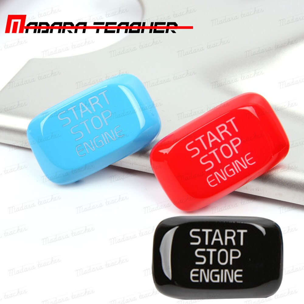 For Volvo one-button start button decoration button sticker Repair Car Engine Replace Cover Stop Switch Key Decor Car Styling