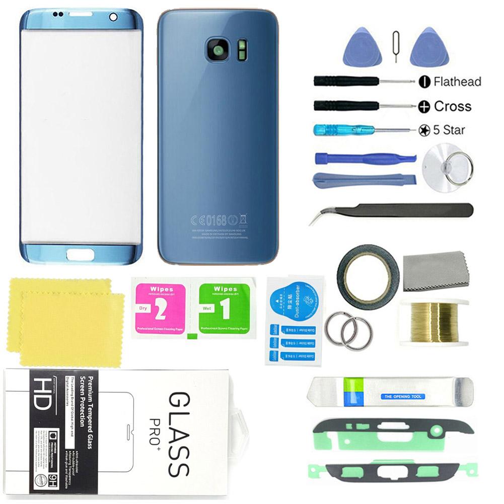 Front Outer Touch Screen Glass Replacement Tool Kit for Samsung Galaxy S7 Edge