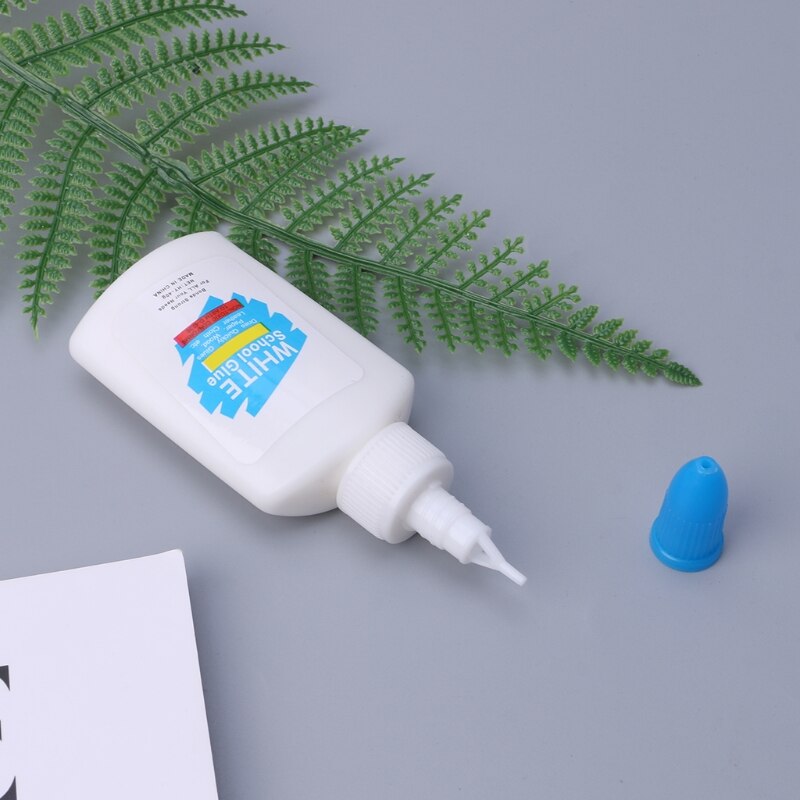 Pegamento blanco líquido lavable, adhesivo superfuerte para manualidades de papel, escuela y oficina, K9FA