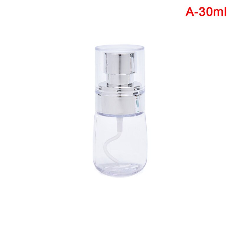 Mini 30Ml Transparante Parfumflesjes Travel Pocket Glas Spray Flessen Lege Flessen Mist Spray Fles Dispenser Verstuiver: as picture Plastic