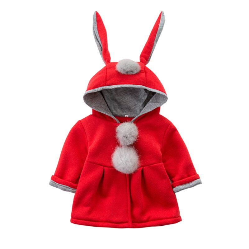 Peuter Jassen Baby Meisje Winter Herfst Capuchon Voor Baby Baby Jas 9BB005