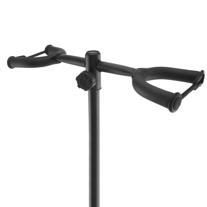 Soporte doble de aleación de aluminio para Guitarra, soporte para Guitarra, trípode estable para pantalla, 2 uds, Guitarra eléctrica acústica, bajo 5