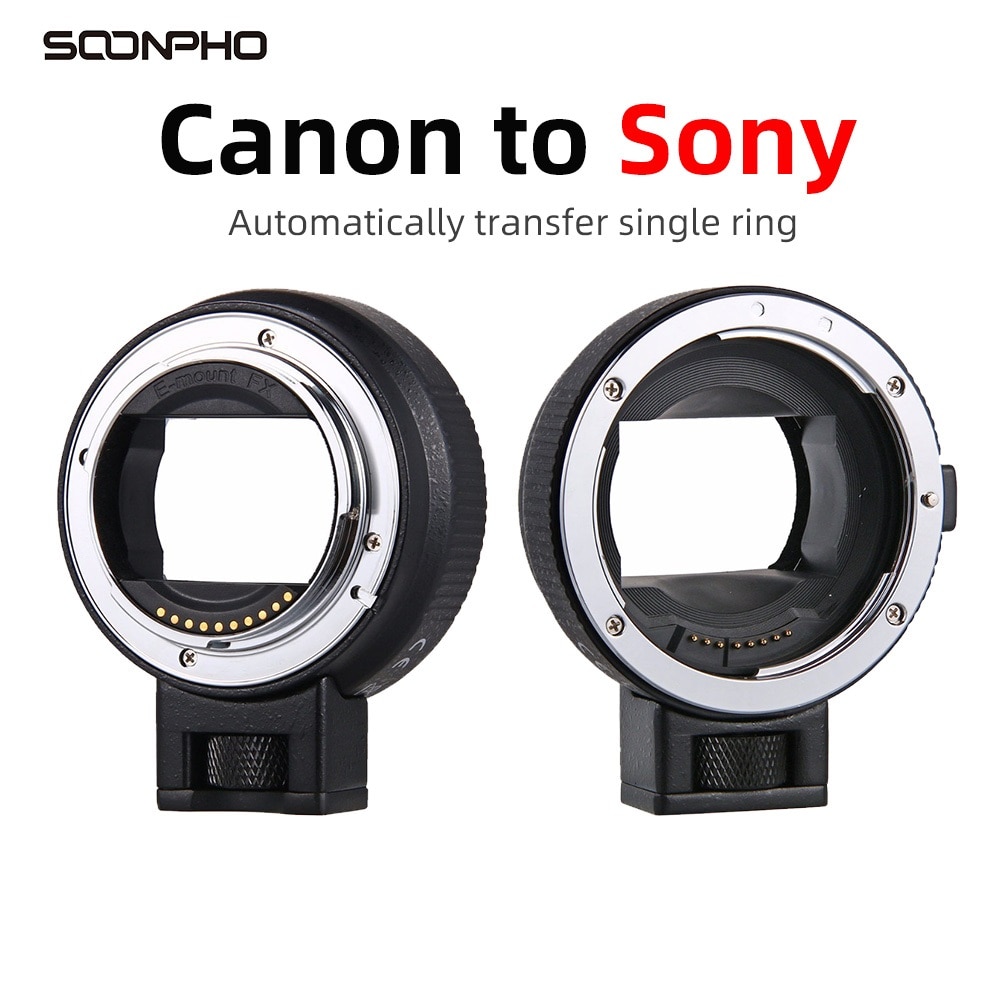 Soonpho EF-NEX Lens Mount Adapter Voor Sony Canon Ef EF-S Lens Om E-Mount Nex A7 A7R A7s NEX-7 NEX-6 5 Camera Full Frame