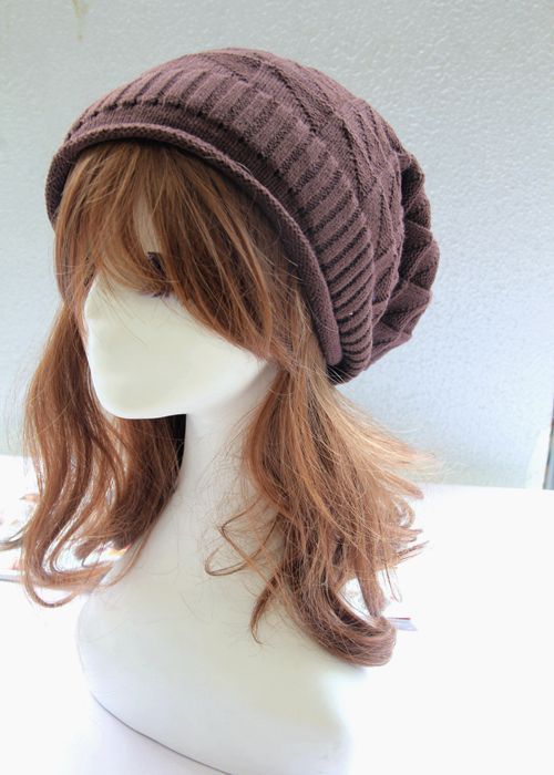 Chapeau Triangle en laine pour fille, en treillis de diamant, Style coréen, automne et hiver