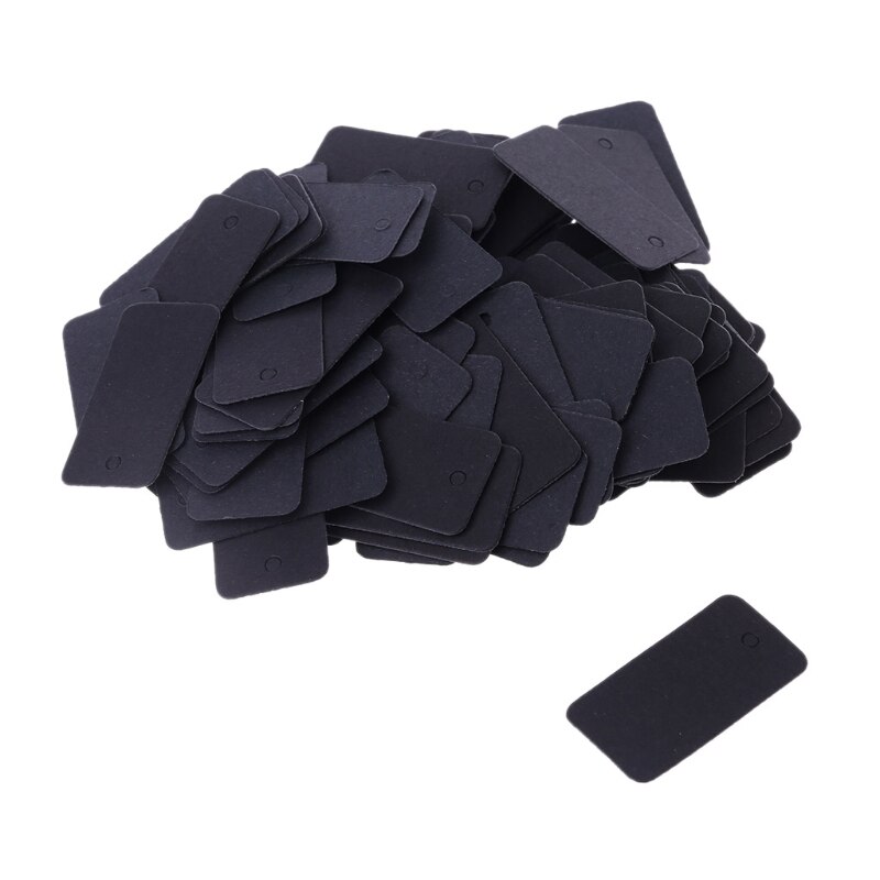 Étiquettes Vintage en papier Kraft pour , étiquettes à suspendre pour bijoux, décor artisanal, 100 pièces