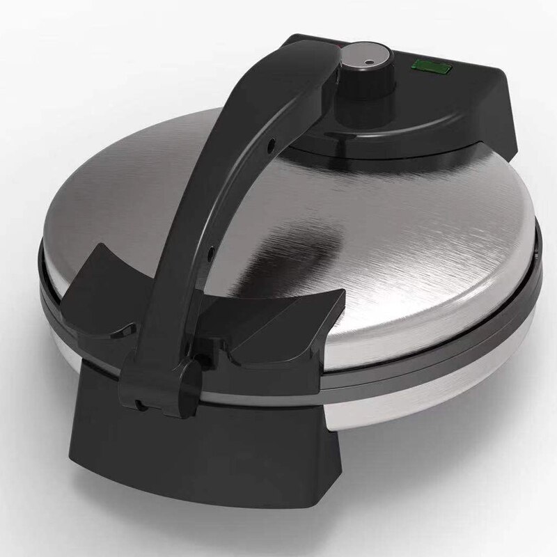 220V 12" Electric Non-stick Pancake Maker Chapati Roti Flat Bread Pizza Tortilla Maker Home Kitchen Bakeware Tool